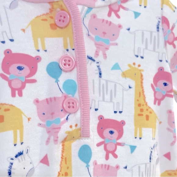 012 Gymboree Animal Print Hooded Jumpsuit - Picture 3 of 3